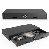 Eltean Under Bed Gun Safe for Rifles and Pistols, Gun Storage Safe Drawer,Rifle Safe with Upgraded Digital Panel, Shotgun Cabinet with LED Lights, Quick Access Eltean