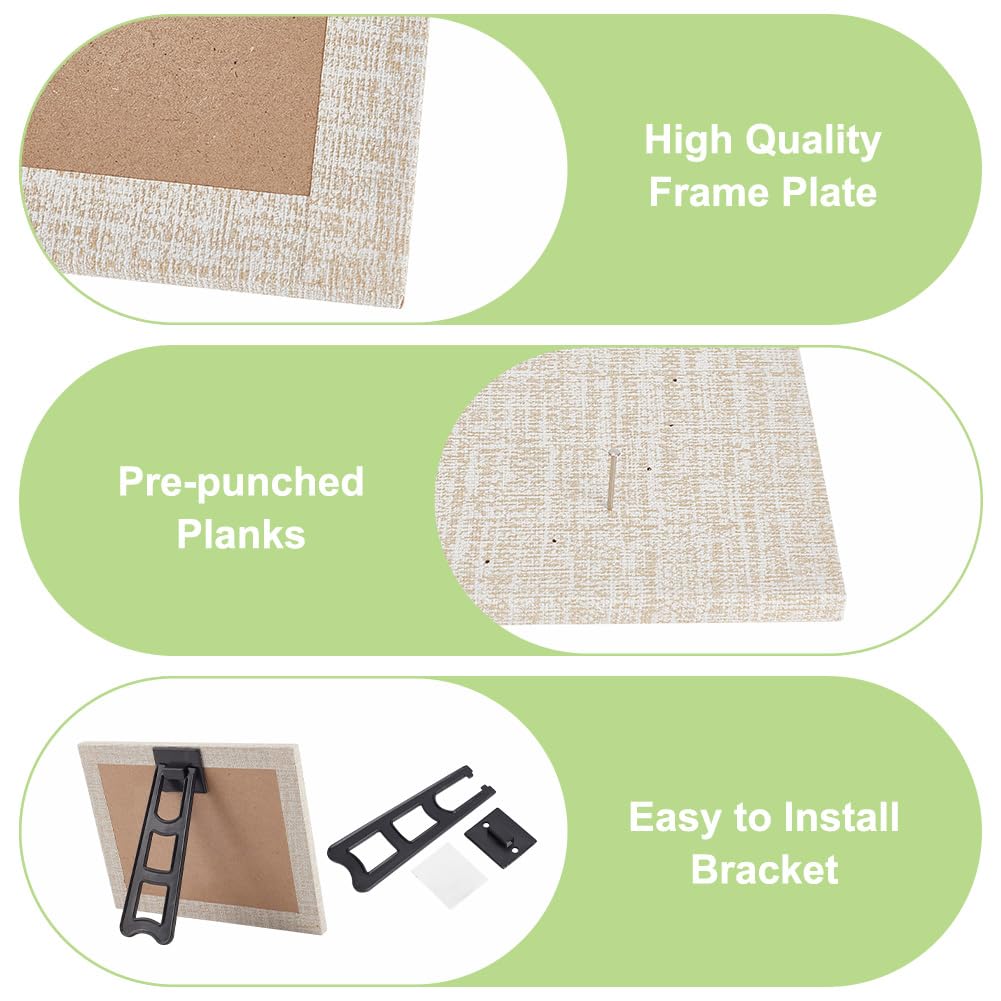 INFUNLY DIY Lotus Flowers String Art Kit for Adults, 9x6.2 inches, Modern Floral Wall Art, Easy to Make DIY Nail String Art Kit with Instruction, Multicolor, Unisex, Non-Foldable INFUNLY