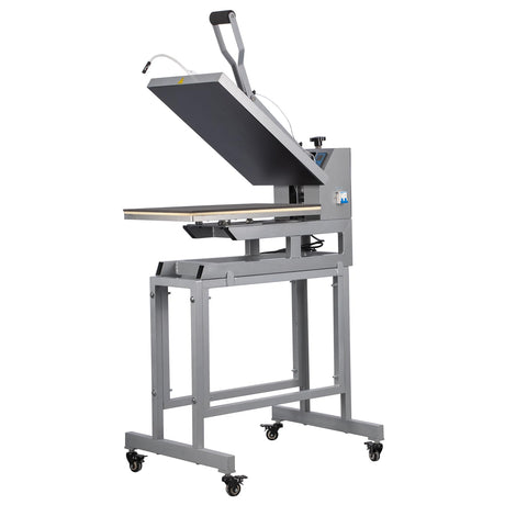 RENDGO 16x24 Format Manual Heat Press Machine with Infrared Positioning, 110V / 2000W RENDGO