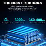 Electric Cigarette Injector Machine Rechargeable Cigarette Rolling Maker Infrared Sensing Portable Tobacco Injector Household Automatic Rolling Machine 6.5mm Tube (Silver) Malisseladi