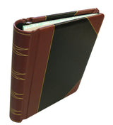 Corpkit Corporate Records, 3 Post Minute Book: 1/4 Bind Leather Binder, 8.5 x 11, Binder Only(Rectangular Post) Corpkit Legal Supplies