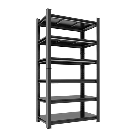 Notmise Metal Garage Shelving Unit, Heavy Duty 6-Tier Adjustable Storage Rack, Steel Shelving,3500 lbs Capacity, Industrial Shelves for Heavy Tools and Equipment (6-Tier 77" H x 40" W x 18" D) Notmise