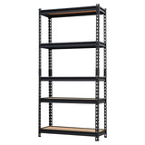 KOKEBREN Garage Shelving Heavy Duty Storage Shelves 2000Lbs Capacity, 5 Tier Adjustable Metal Shelving Unit 48" W x 18" D x 72" H, Industrial Utility Rack for Kitchen Pantry KOKEBREN