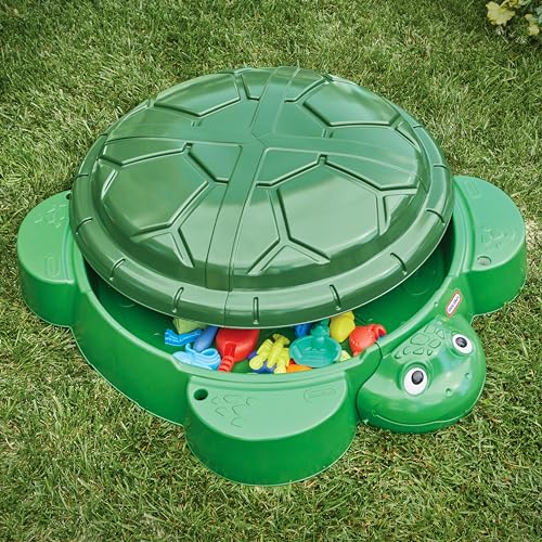 Little Tikes Turtle Sandbox, for Boys and Girls Ages 1-6 Years - WoodArtSupply