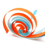 JUYA Quilling Paper and Tools Classic Set QK10 (Blue, Have Glue) JUYA