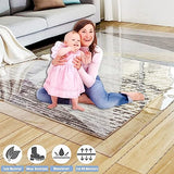 Office Chair Mat for Hardwood Floor, Clear Plastic Floor/Carpet Protector Pad, Hall Entrance Runner Rug(145x400cm/4.7x13ft) CSNBDMBBSH
