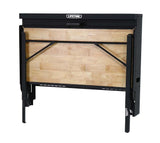 Lifetime Products Wall Mounted Work Table, 4', Wood Varnish (80421) Lifetime