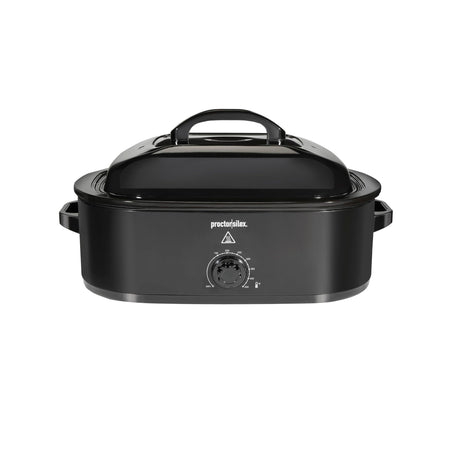 Proctor Silex 24-Pound Electric Roaster Oven with Variable Temperature Control, Self-Basting Lid & Removable Pan, 18 Quart, Black (32211) Proctor Silex
