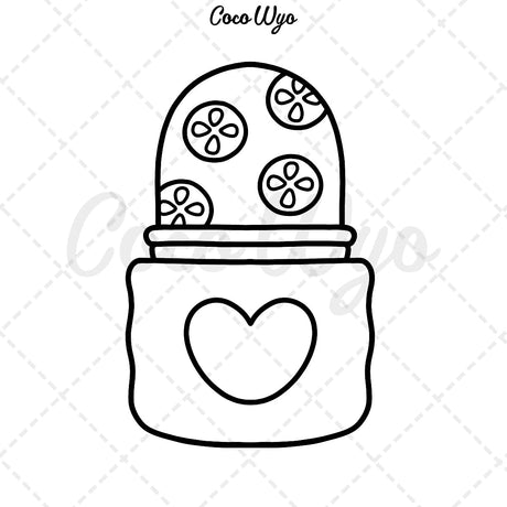 Glow Cosmetics: Coloring Book for Adults and Kids, Bold and Easy, Simple and Big Designs for Relaxation Featuring Cosmetic Items, Makeup, and Skincare Products (Bold & Easy Coloring) Coco Wyo LLC