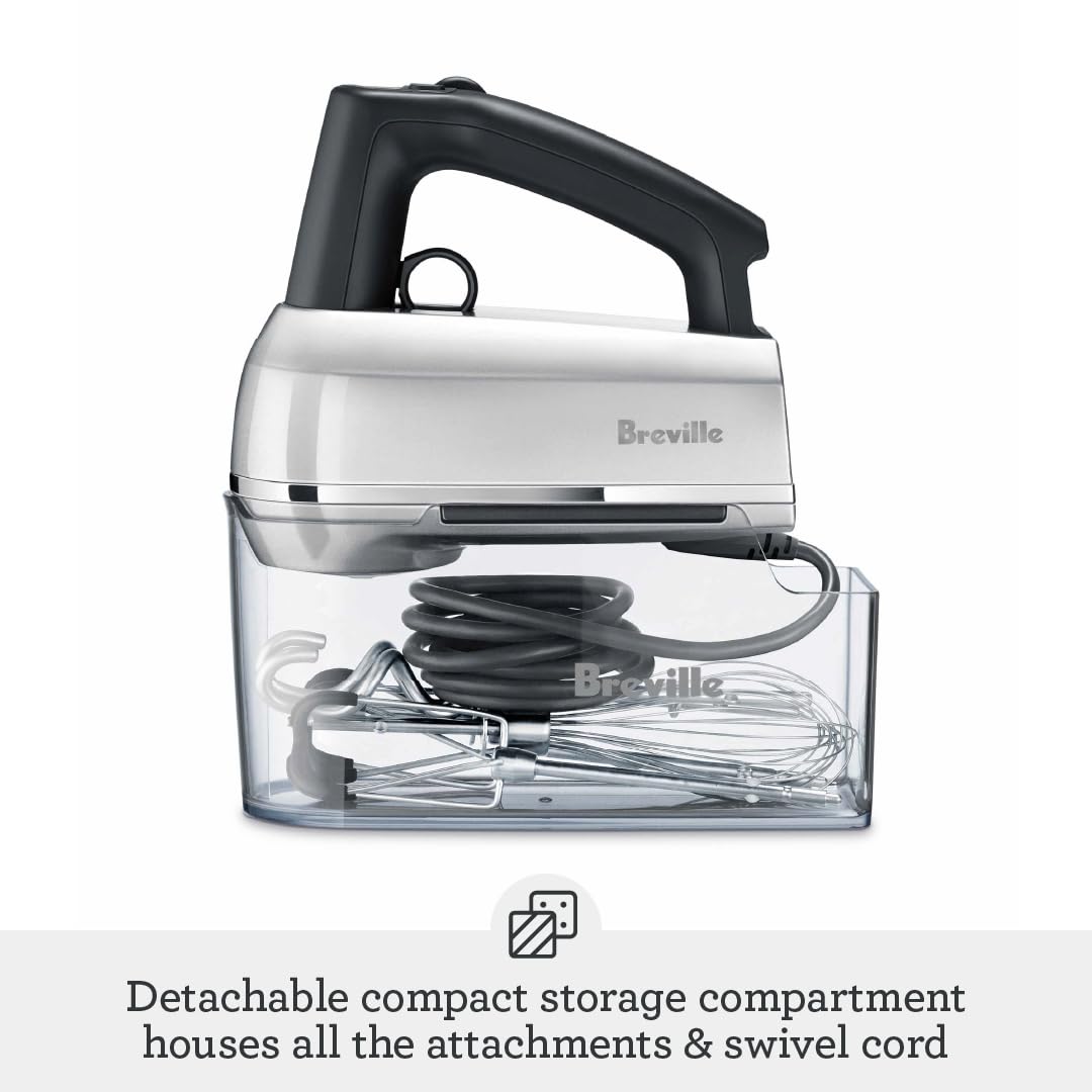 Breville the Handy Mix Scraper Food_Mixer, One Size, Silver Breville
