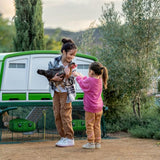 Omlet Eglu Pro Large Chicken Coop | House up to 10 Large Hens or 15 Bantams | Easy to Clean Plastic Chicken Tractor | Predator Proof Coop Design | Zero Maintenance Omlet