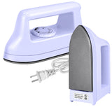 Mini Crafts Iron Handy Heat Press Machine Kit Portable with PVC Doormat for Heat Transfer, Charging Base Accessories for DIY T-Shirt Shoe Bag Vinyl Projects KPX