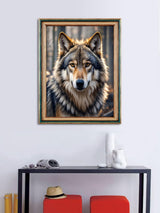 ACANDYL Wolf DIY Paint by Numbers Kit for Adults Beginner Paint by Number for Adults Canvas Painting by Number DIY Acrylic Oil Painting on Canvas Arts Craft Decoration 16x20 inch ACANDYL