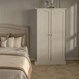 FJTJBSI 50" LED Kitchen Pantry Cabinet White Storage Cabinet Food Pantry with Doors and Adjustable Shelves Freestanding Buffet Cupboards Sideboard for Kitchen Living Room and Dinning Room FJTJBSI