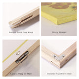 ECYC Ltd 70 x 90cm Wood Canvas Stretcher Bars Kit, DIY Solid Wood Canvas Frame Kit Wood Canvas Stretcher Frame Wooden Art Frames for Canvas Painting, Oil Paintings, Prints, Diamond Painting, Posters ECYC Ltd