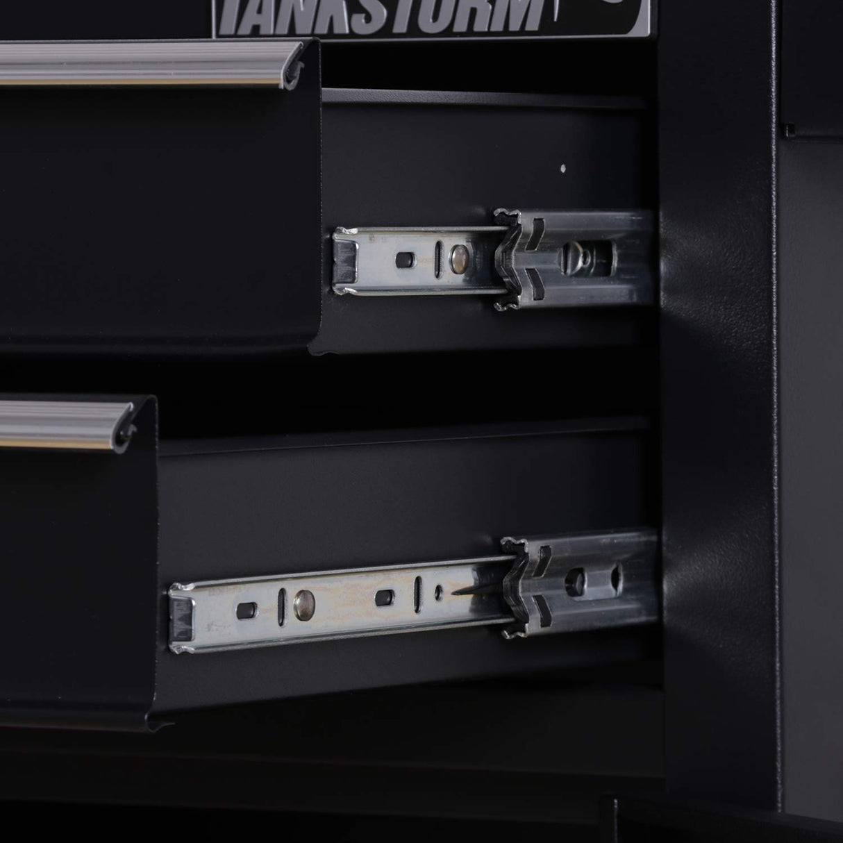 TANKSTORM Tool Chest Heavy Duty Cart Steel Rolling Tool Box 5 Drawer Cart (TZ35-BK) TANKSTORM