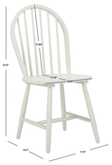 Safavieh Camden Spindle Back Dining Chair, 0, Off White Safavieh