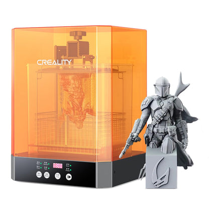 Creality UW-03 Wash and Cure Station 2 in 1 Machine Resin 3D Printer Gen 3.0 360° UV Exposure 405nm LED Magnetic Propeller Speed 500r/min 10.64L Cure Volume 8.46x6.49x11.81 inch - WoodArtSupply