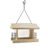 Woodlink Wood Bird Feeder with 2 Suet Cages, 5 lb. Capacity Woodlink