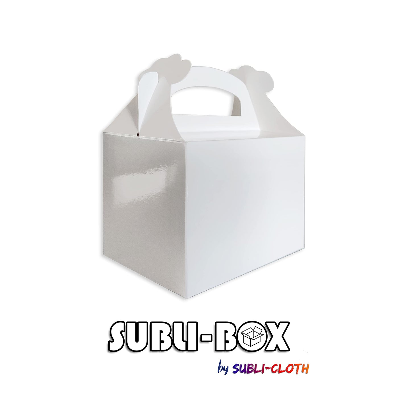 Subli-Box Cardboard Sublimation Blister Gift Pack 20 Units by Subli-Cloth