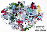 Vermont Christmas Company Puppy Picasso Jigsaw Puzzle 1000 Piece Vermont Christmas Company
