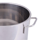 5 Gallon Vacuum Chamber, Tempered Glass Lid Stainless Steel Degassing Chamber Perfect for Stabilizing Wood, Degassing Silicones, Epoxies and Essential Oils P PBAUTOS