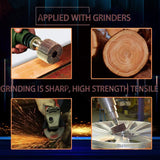 Mixiflor 20 Pcs 5 Sizes 60/80/120/240 Grits Abrasive Flap Wheel Sander, 1/4 Inch Shank Flap Wheels for Drill, Die Grinder Flap Wheel,Flap Wheel Sander for Drill Mixiflor