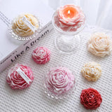 MGLIFEUL 8Pcs Rose Flower Tulip Peony Heart Candle Soap Wax Mold Valentine Day Silicone for Small Butter Candles Chocolate Making Molds Silicones Shapes Moldes De Rosas Silicona para Velas MGLIFEUL