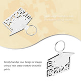 Graduation Keychain Sublimation Blank on Class of 2024 Keyrings Inspirational Keychain Key Holder Pendant Souvenir for Holiday Party NUOBESTY