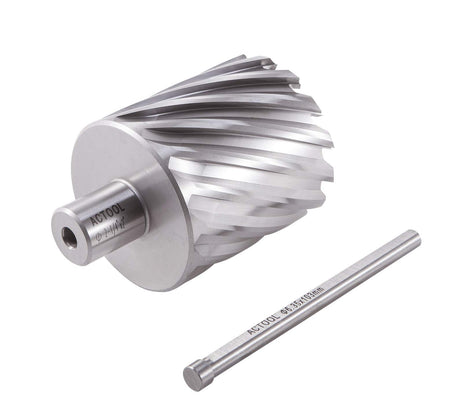 ACTOOL 2-1/4" Diameter × 2" Depth of Cut HSS ANNULAR Cutter with 3/4'' Weldon Shank ACTOOL