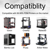 Wellshow PC Filament 1.75mm, Polycarbonate Filament,Tough and Heat Resistant 95C, PC Black 1kg(2.2lbs) WELLSHOW