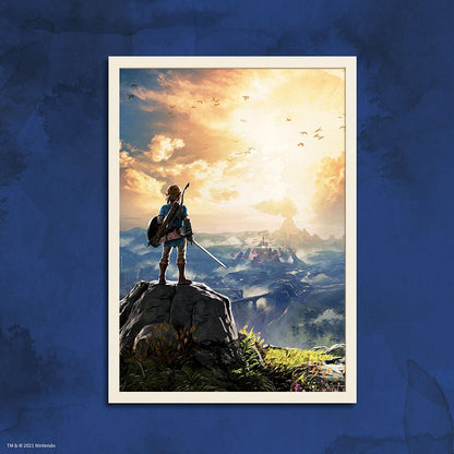 The Legend of Zelda "Breath of the Wild" 1000 Piece Jigsaw Puzzle Collectible Puzzle Featuring Link from The Legend of Zelda Video Game Officially Licensed Nintendo Merchandise