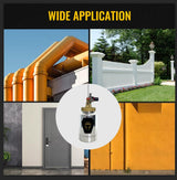 Spray Paint Pressure Pot Tank,2L Paint Sprayer for House Painting,2mm Nozzle Pressure Pot Spray Gun,10FT Air & Fluid Hose,Air Pressure Paint Pressure Pot Architecture Construction Automotive,45PSI Max YESMRO