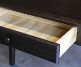 Grain Wood Furniture Shaker 44" Desk/Dressing table, Expresso Grain Wood Furniture