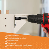 LOZAGU 17PCS Magnetic Nut Driver Set | SAE and Metric | Premium Impact Power Hex Nut Driver Drill Bit Master Kit | 1/4 Inch Hex Shank | Cr-V Steel (17PCS Magnetic Nut Driver (Short)) LOZAGU