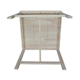 International Concepts 3-Piece Set Table, Unfinished IC International Concepts