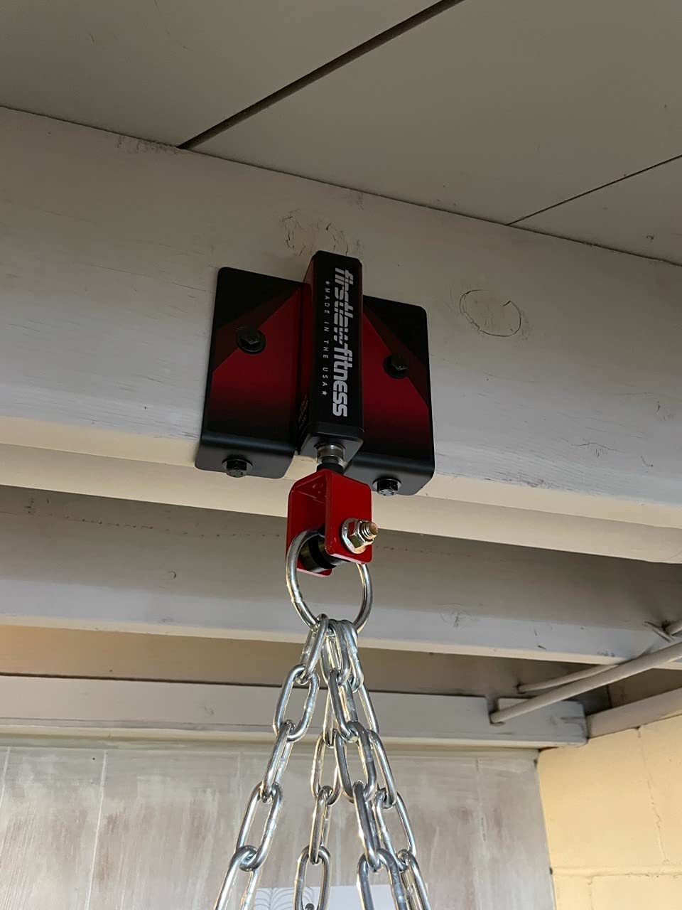 Firstlaw Fitness Joist Mount 120 - Heavy Punching Bag Hanger - for Heavy Bags up to 120 LBS - Made in The USA Firstlaw Fitness