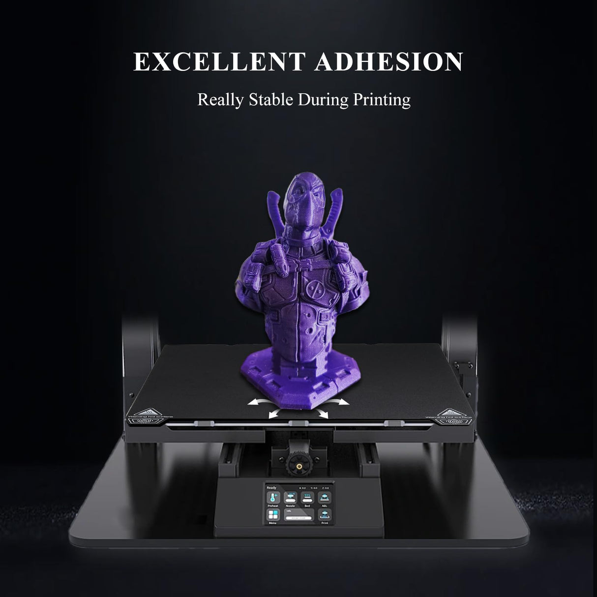 PEI Sheet Double-Sided Removable Magnetic 3D Printer Build Surface Heated Bed Cover for Ender 3/Ender 3 V2-Pro-S1/Ender 5-Pro/Ender 3 V3 SE-KE 3D Printer, Ender 3/5 Series Bed Upgraded 235mm x 235mm UNIDO