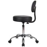 Be Well Medical Spa Professional 26.5-Inch Drafting Stool, Black (B245-BK) B245-BK Boss Office Products