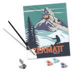 Ravensburger Zermatt Paint by Numbers Kit for Adults - 23500 - Painting Arts and Crafts for Ages 12 and Up Ravensburger