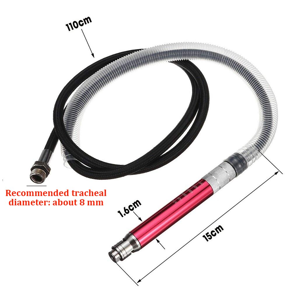 Air-powered Micro Die Grinder Set 65,000 RPM Pneumatic Pencil with Wrench Grinder Tool for Cleaning Dies,Rotors,Backing Plates,Brake Pads,Mounts(90 PSI) CALIDAKA