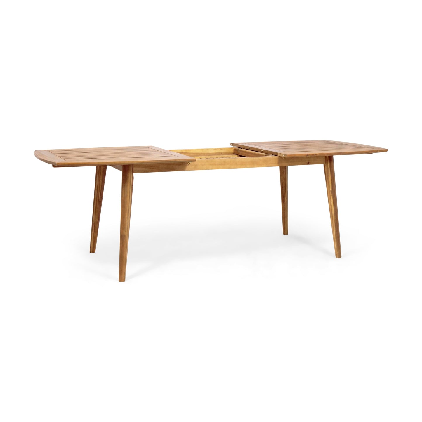 Christopher Knight Home Stamford Dining Table, 71 "W x 35.5 "D x 30 "H, Teak - WoodArtSupply