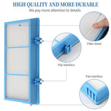 DerBlue 4pcs Replacement HEPA Filters for Holmes AER1 Type Total Air Filter,for HAPF30AT andHAP242-NUC,Total Air Filter Replacement Filters for HAPF30AT DerBlue