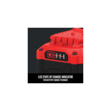 CRAFTSMAN 20V Power Tool Battery 2-Pack, Lithium-ion with Charger (CMCB204-2CK) CRAFTSMAN