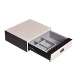 Leather-Wrapped Biometric Jewelry & Gun Vault – Quick-Access Fingerprint Lock XPEDITION