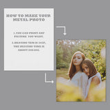 Framendino, 6 Pack Sublimation Blank Aluminum Metal Photo Wall Poster Frame for Thermal Sublimation Printing Photo (8x10 Inch) Framendino