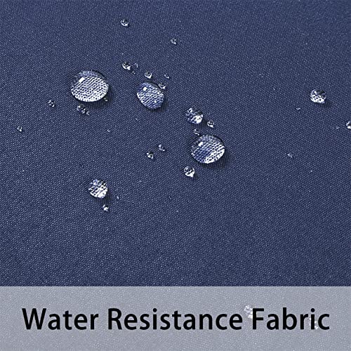 Blytieor Outdoor 3 Piece Settee Cushion Set, Patio Wicker Cushions 1 Loveseat Cushion & 2 U-Shape Cushion Blytieor