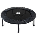 36 Inch Mini ToddlerTrampoline for Kids Ages Over 6 Max Load 170lbs Indoor Small Rebounder Trampoline Gifts for Kids Toddler Trampoline with Safe Cover Black PY SUPER MODE