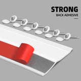 Ginchain Garage Door Seal Top and Sides Seal Strip, 36FT Garage Door Weather Stripping Replacement, Universal Weatherproofing Garage Door Seal Sealing Ginchain