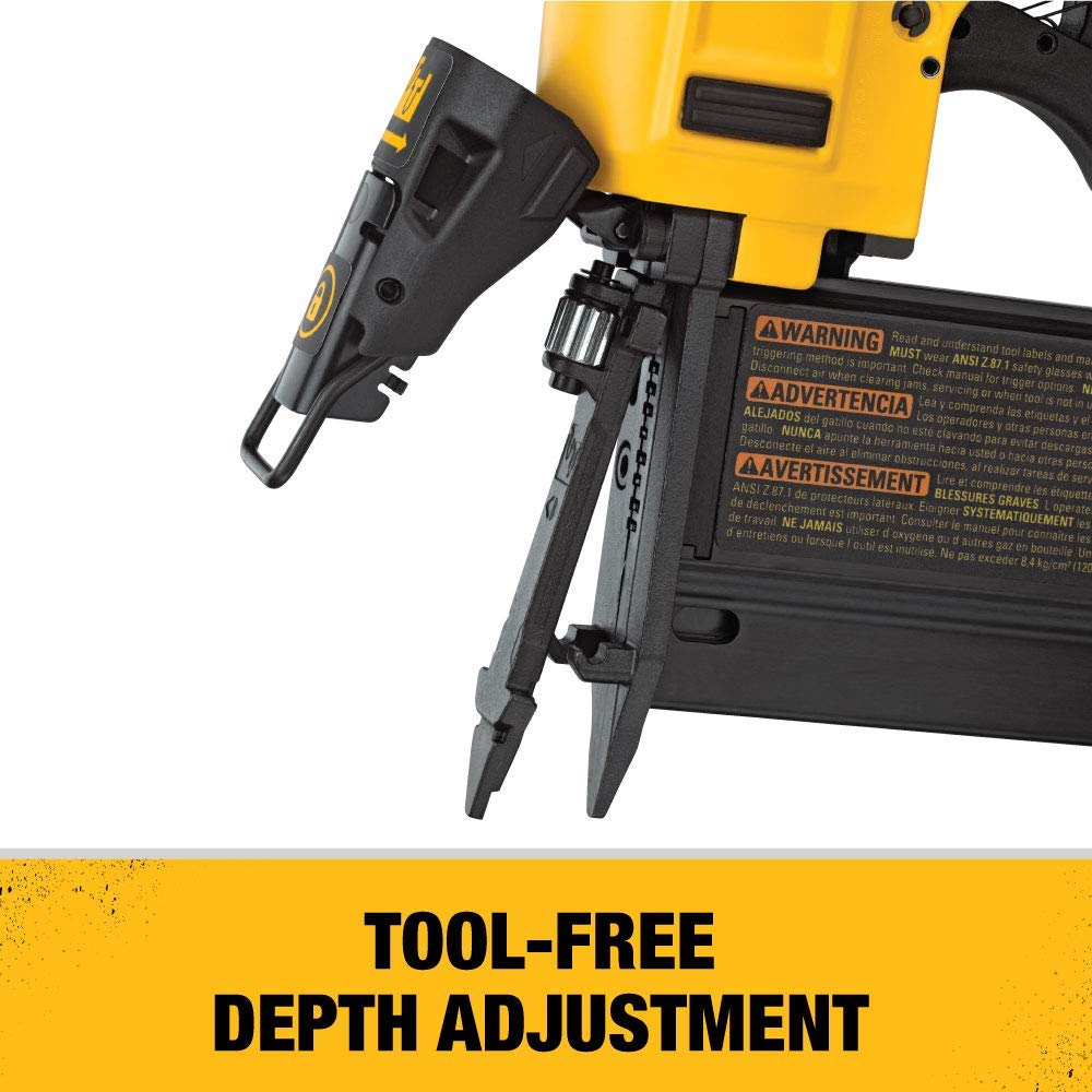 Dewalt DWFP2350KR 23 Gauge Dual Trigger Pin Nailer (Renewed) - WoodArtSupply